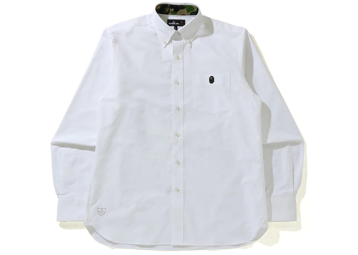 BAPE Oxford BD Shirt White