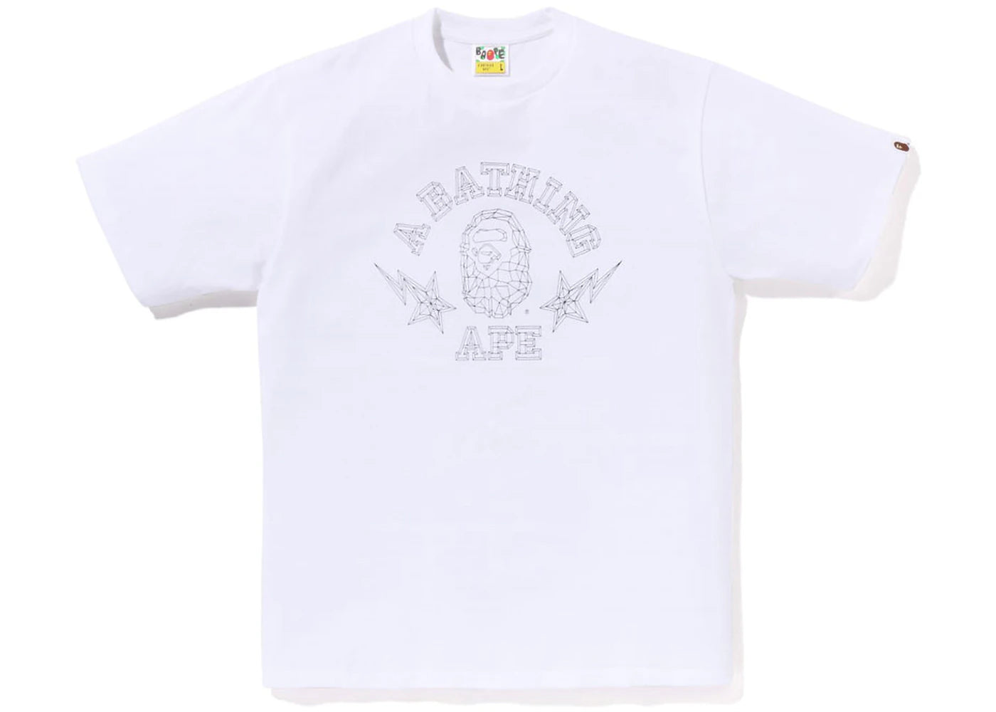 BAPE Package Box #2 Tee (Set of 2) Black White