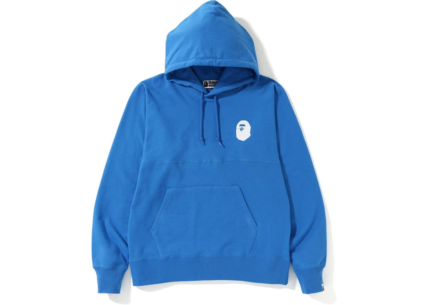BAPE Pastel Color Big Logo Wide Pullover Hoodie Blue