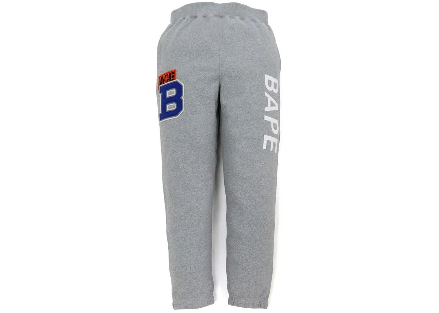 BAPE Patch Sweat Pants Gray