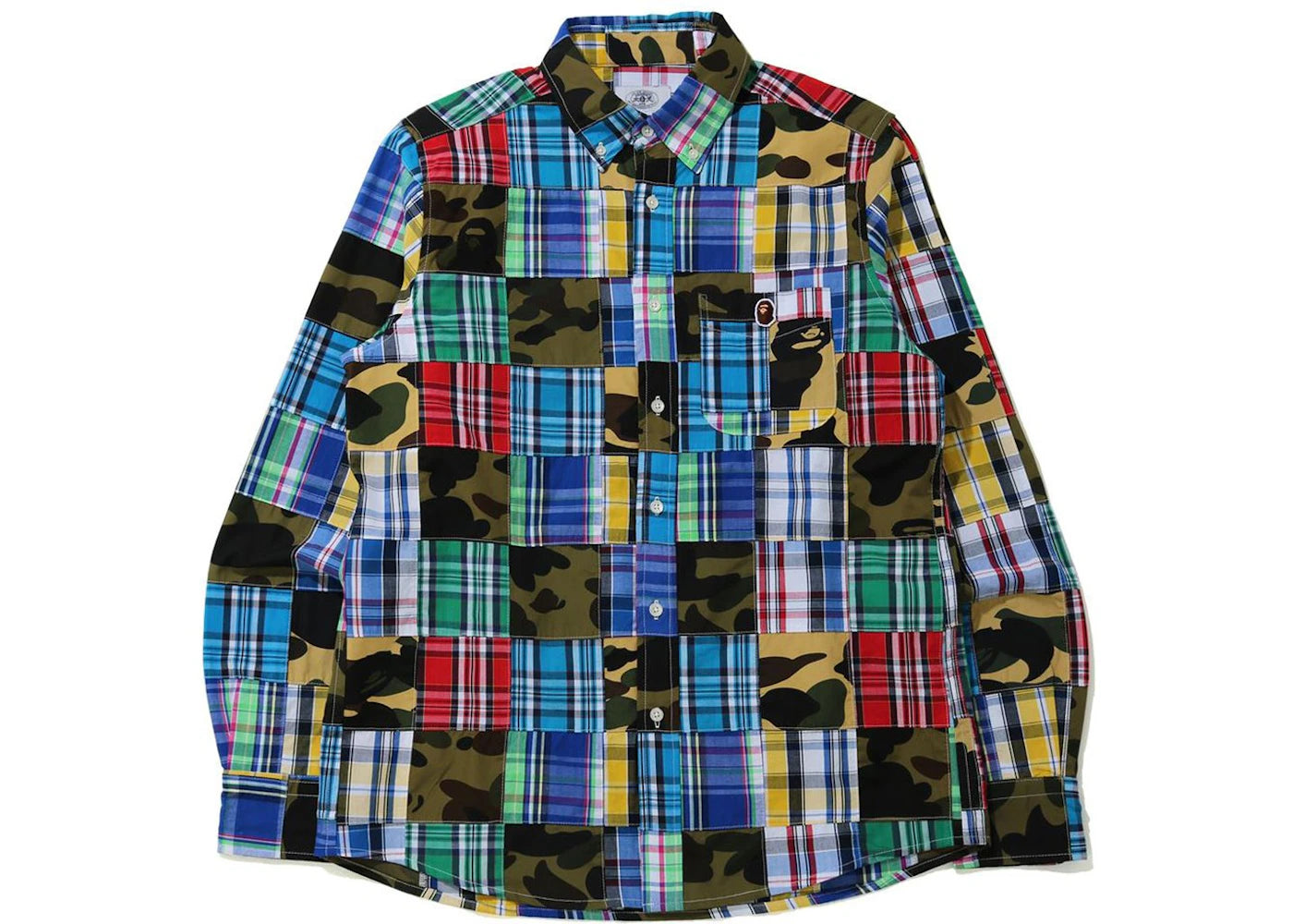 BAPE Patchwork Shirt Multi