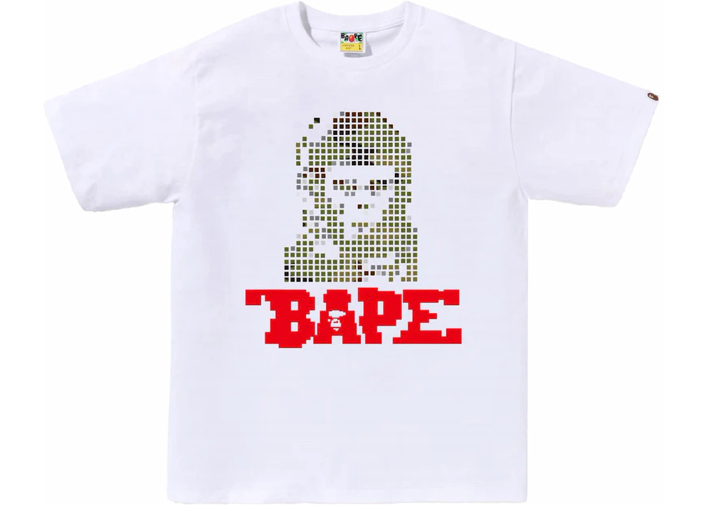 BAPE Pictonerius Tee White