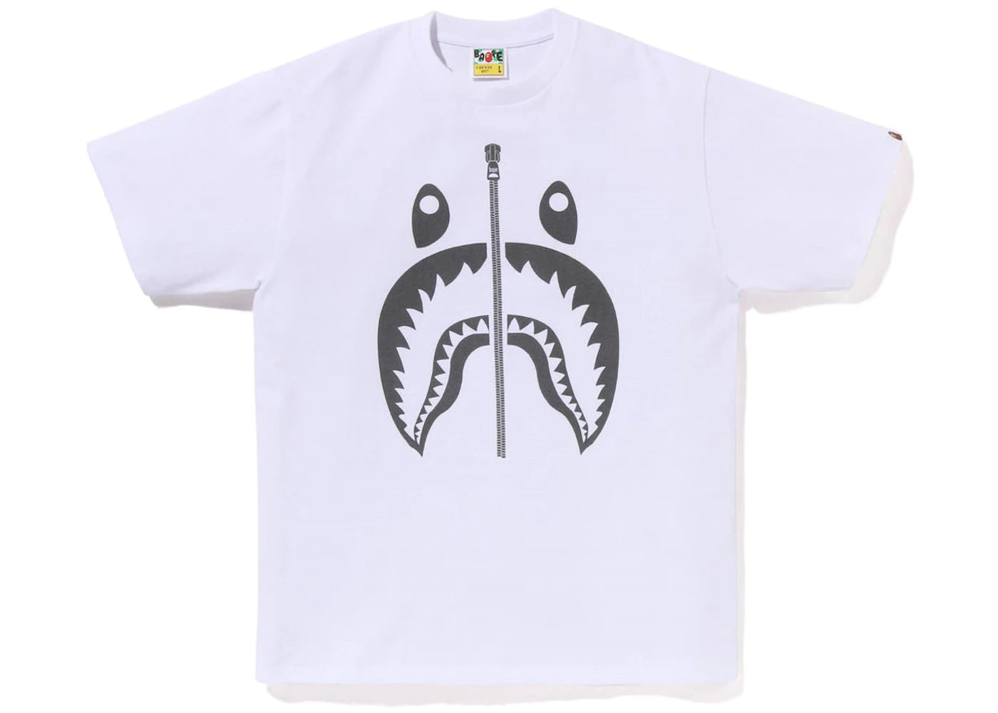 BAPE Pigment Shark Tee (SS23) White
