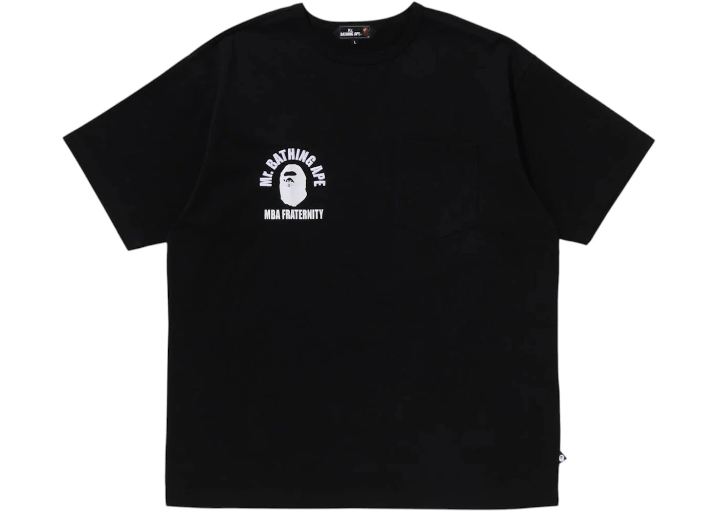 BAPE Pocket Print Tee Black