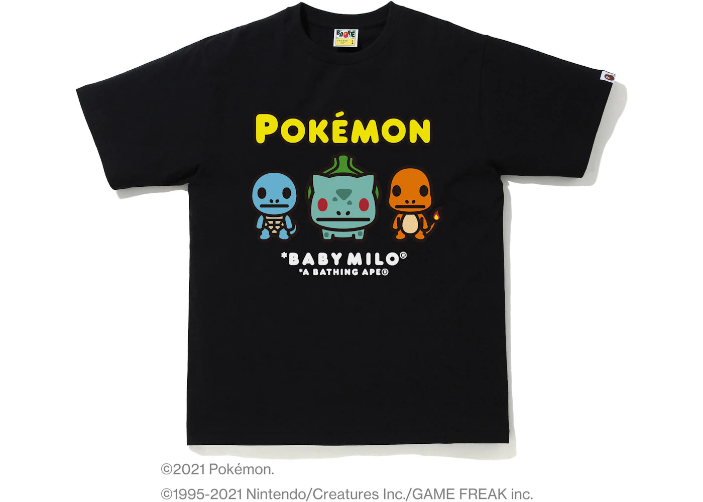 BAPE Pokémon Baby Milo #14 Tee Black