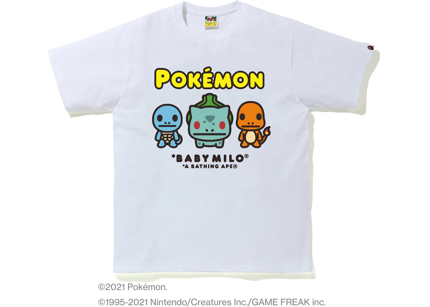 BAPE Pokémon Baby Milo #14 Tee White