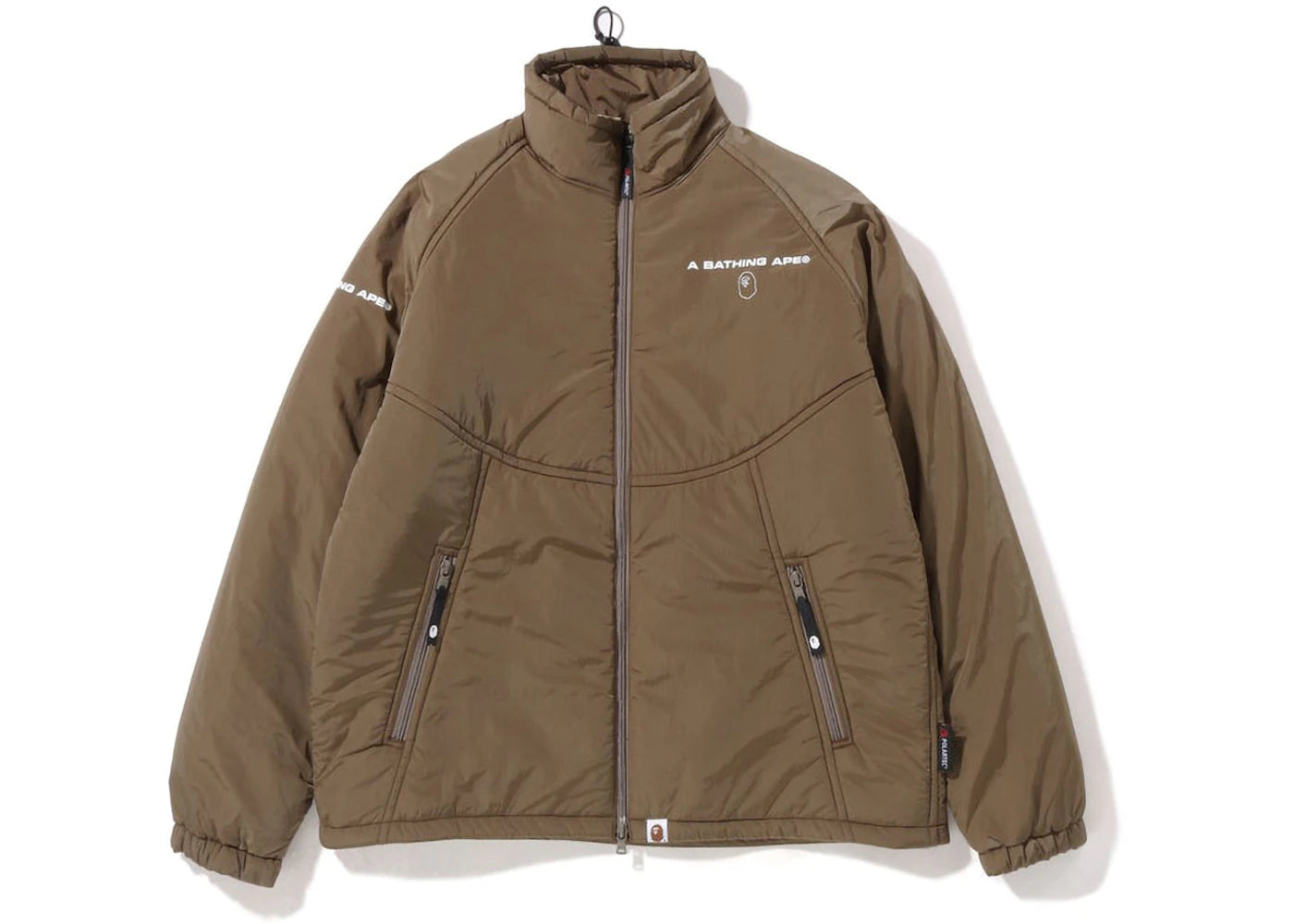 BAPE Polartech Padded Jacket Beige