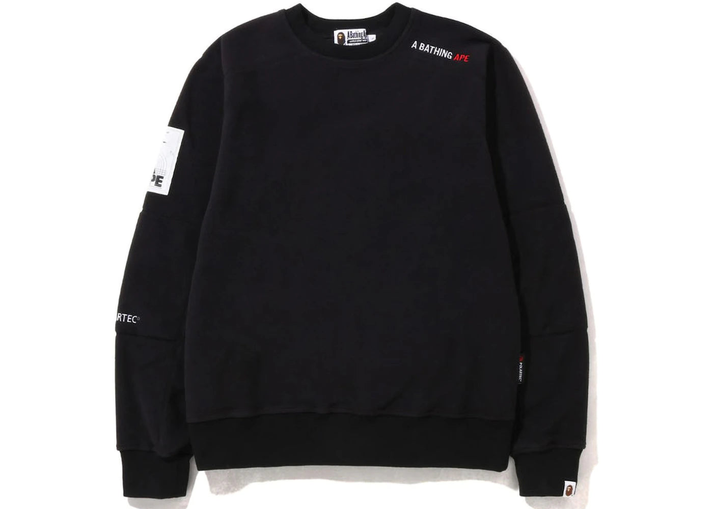 BAPE Polartech Wide Fit Crewneck Black