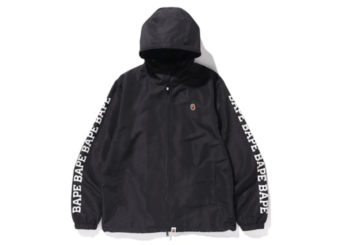 BAPE Premium Summer Bag Lightweight Windbreaker Jacket Black
