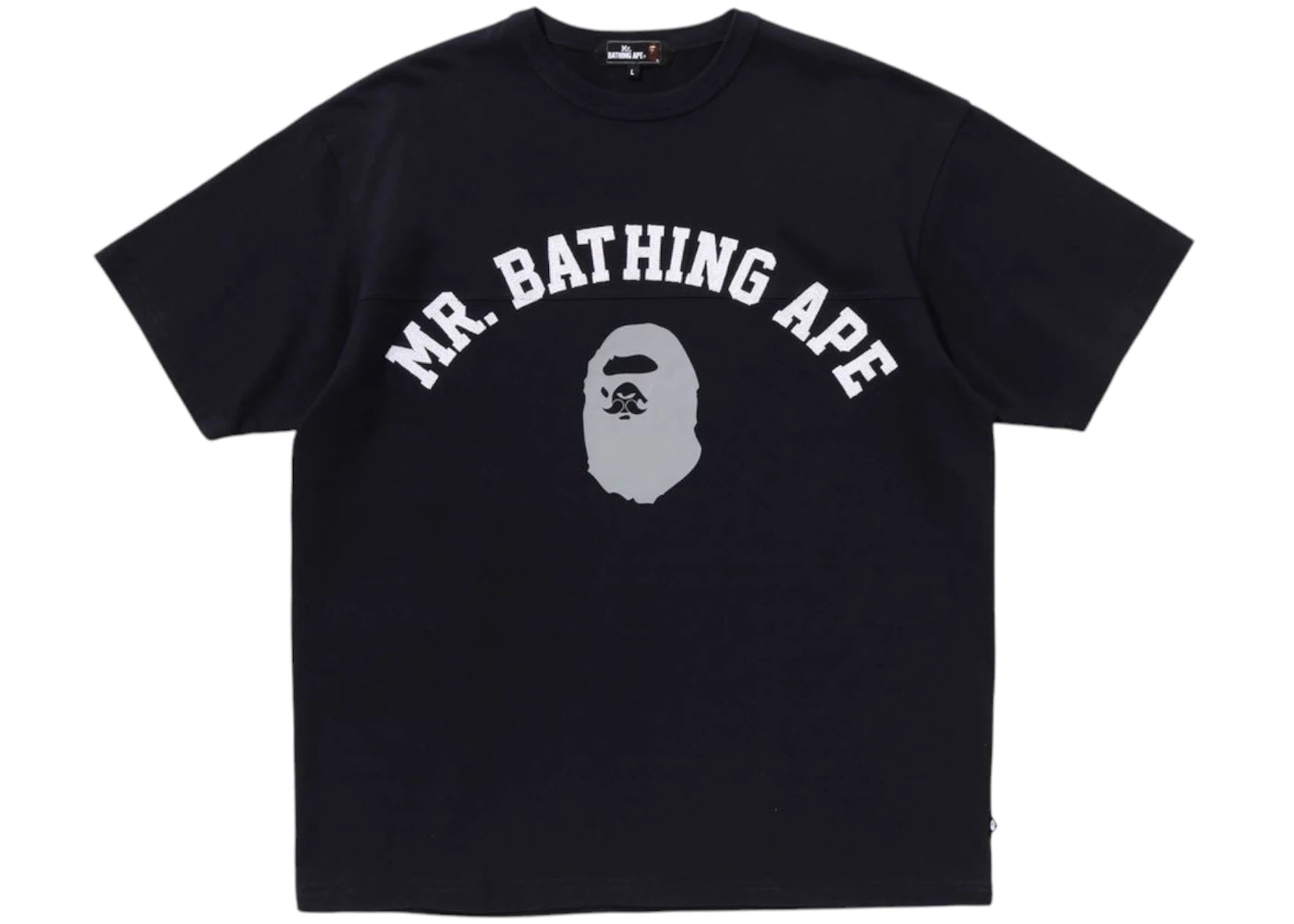 BAPE Print 8 Tee Navy