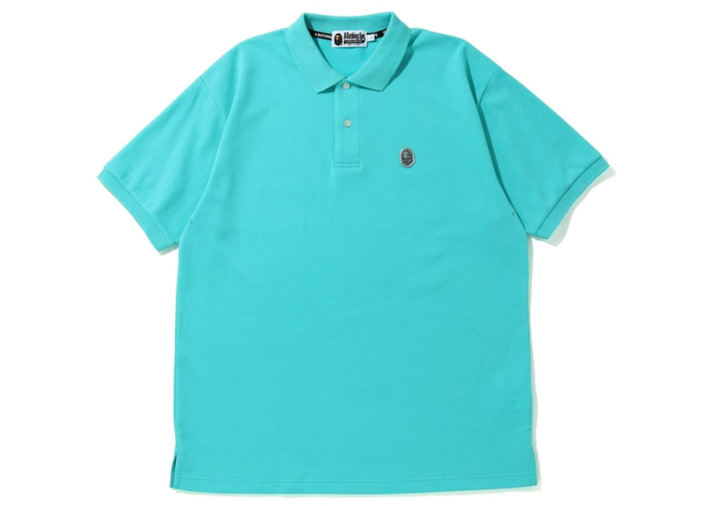 BAPE Relaxed Ape Head One Point Polo Sax