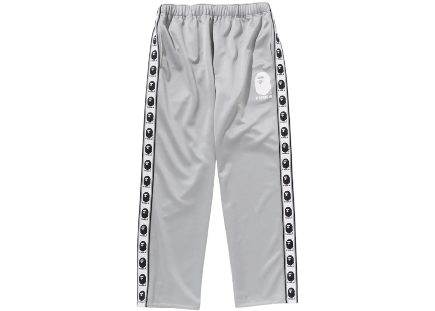BAPE Relaxed Fit Track Pants Gray