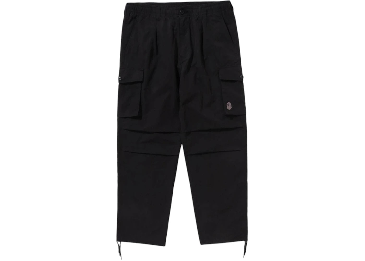 BAPE Ripstop 6 Pocket Relaxed Fit Pants Pants Black