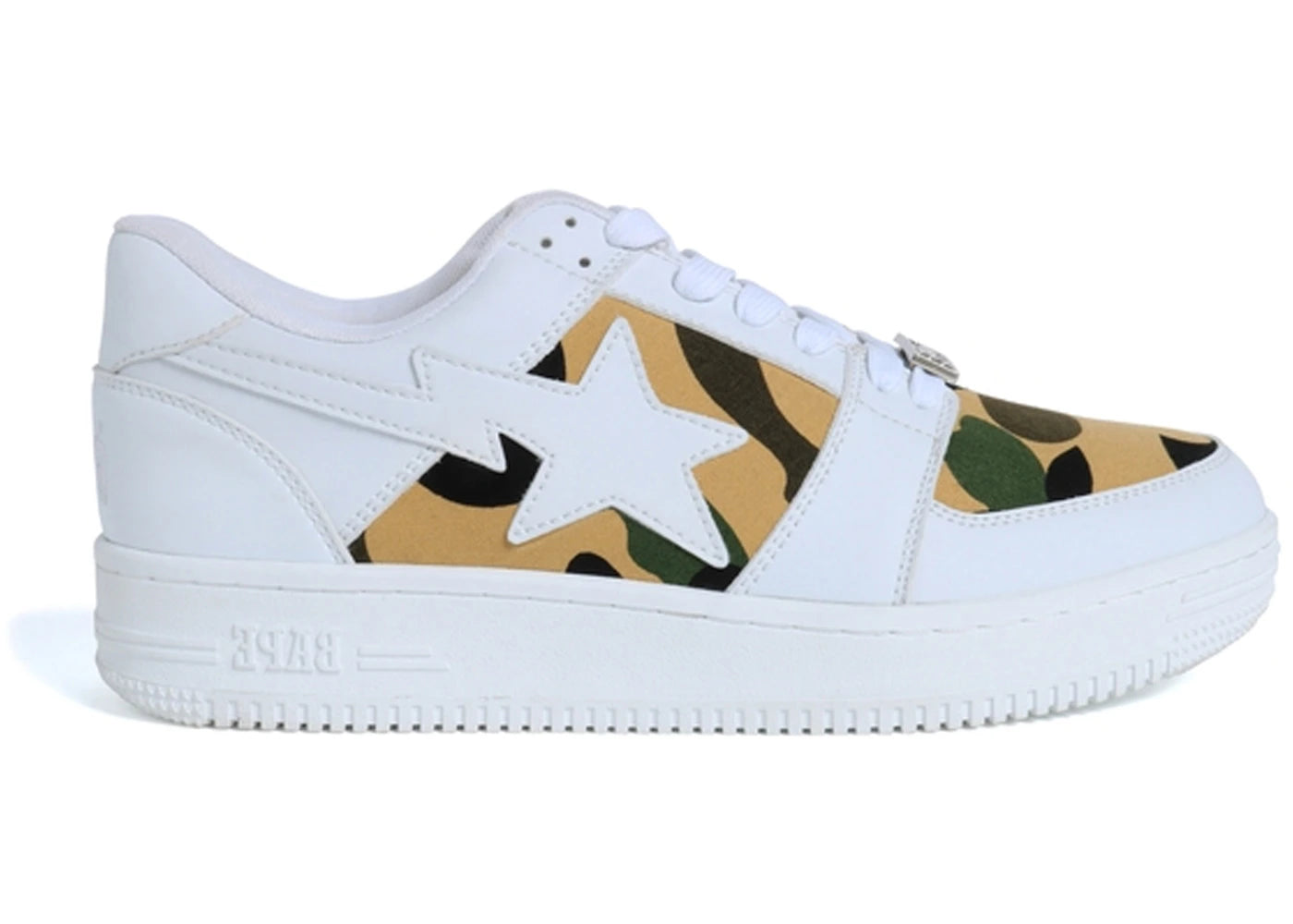 BAPE STA Low M1 White