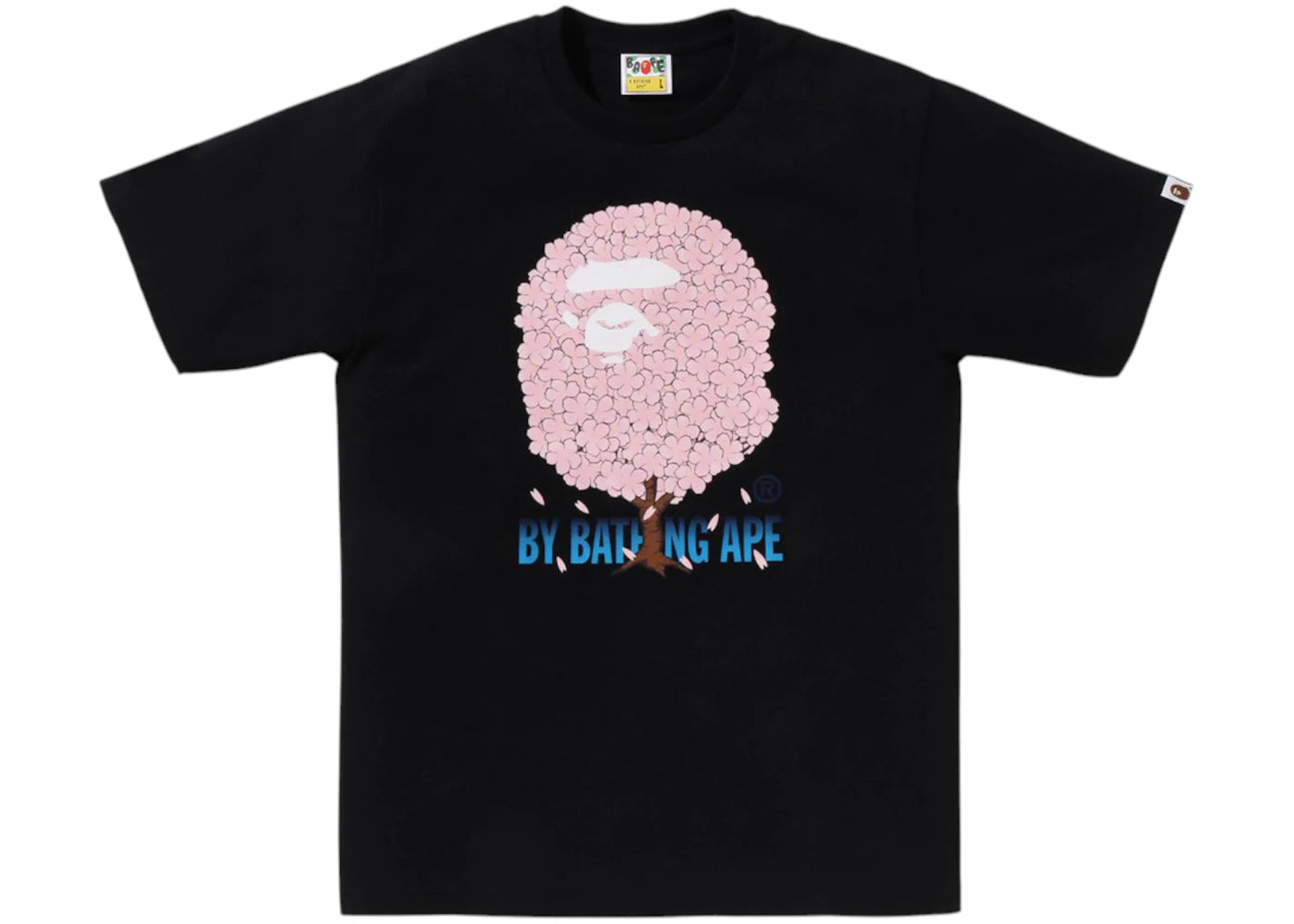 BAPE Sakura By Bathing Ape I Tee Black