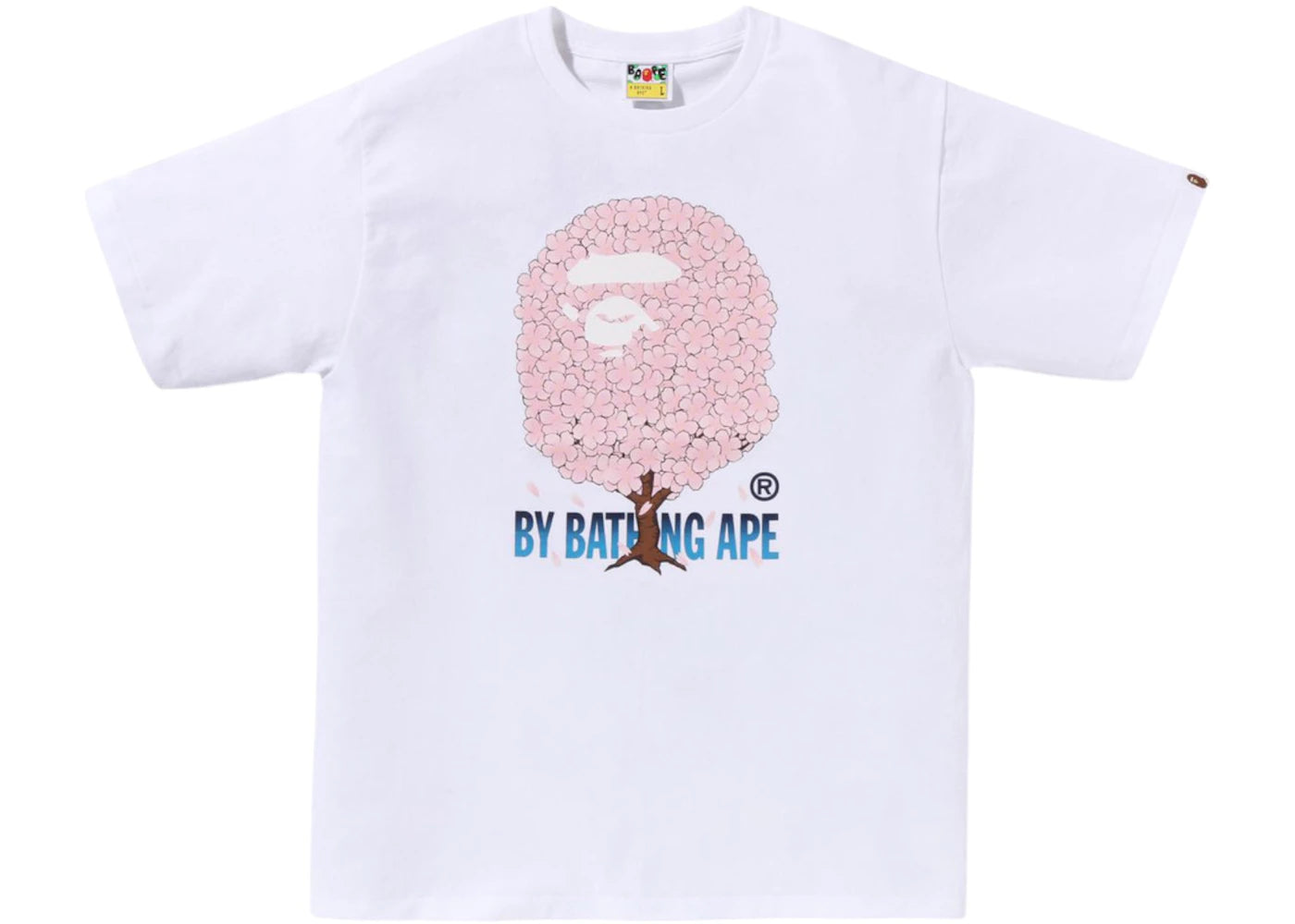 BAPE Sakura By Bathing Ape I Tee White
