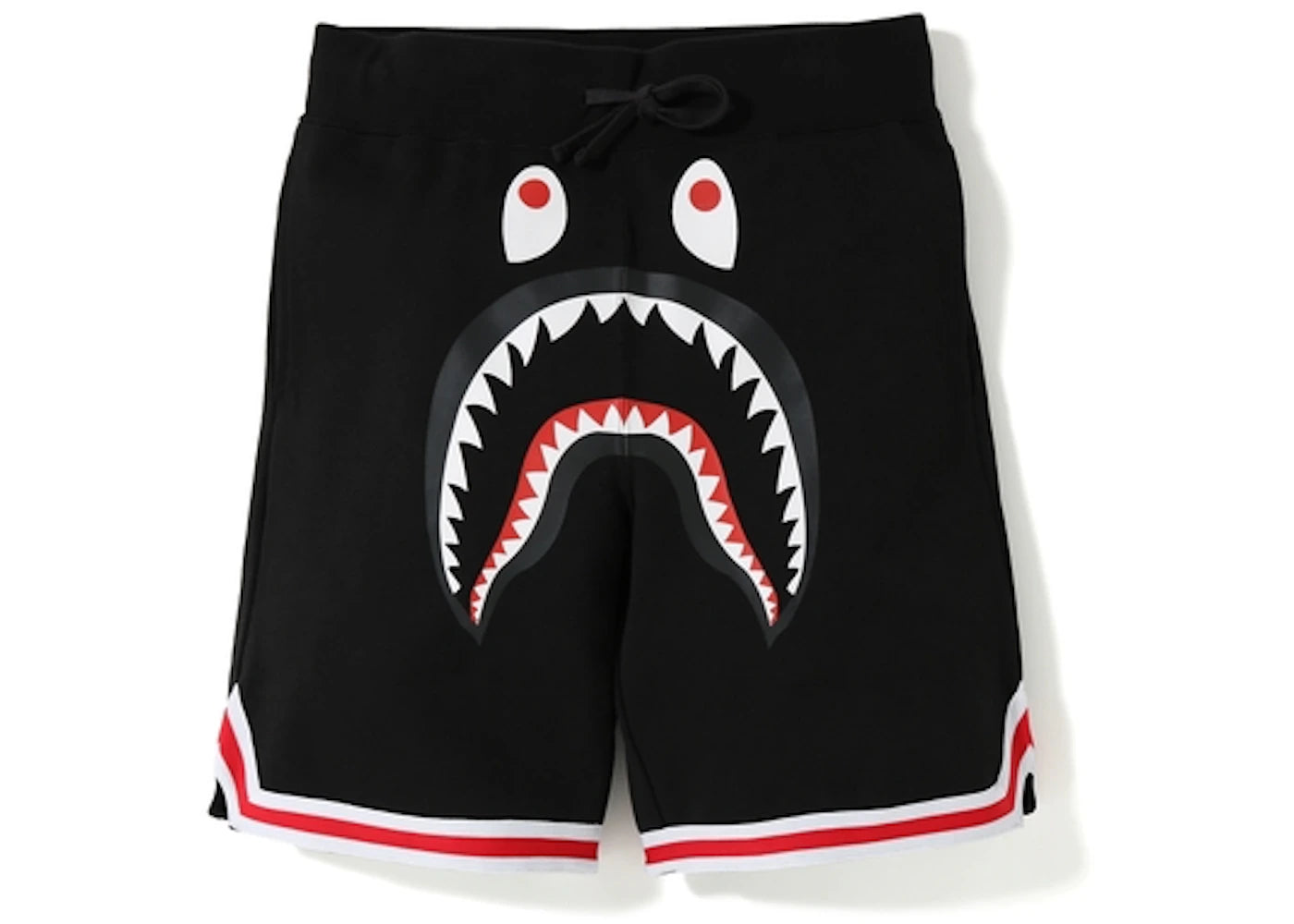 BAPE Shark Basketball Sweat Shorts Black