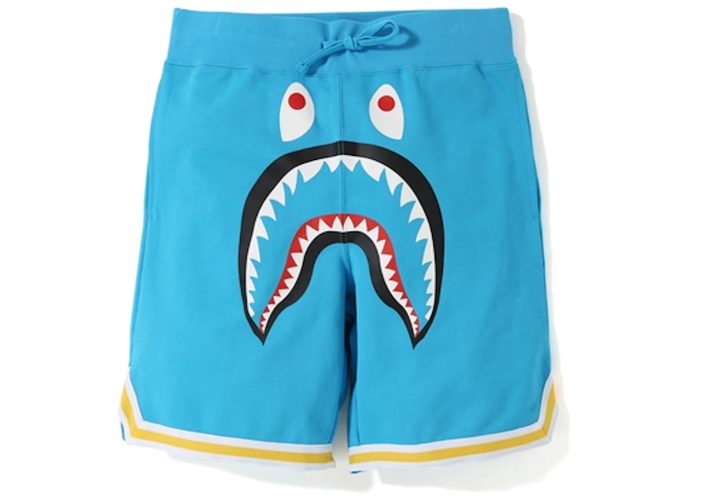 BAPE Shark Basketball Sweat Shorts Sax