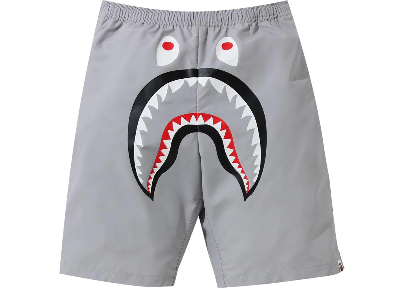 BAPE Shark Beach Shorts Grey