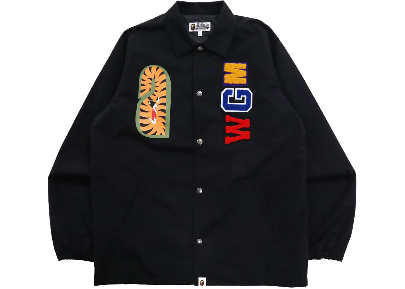 BAPE Shark Coach Jacket Black