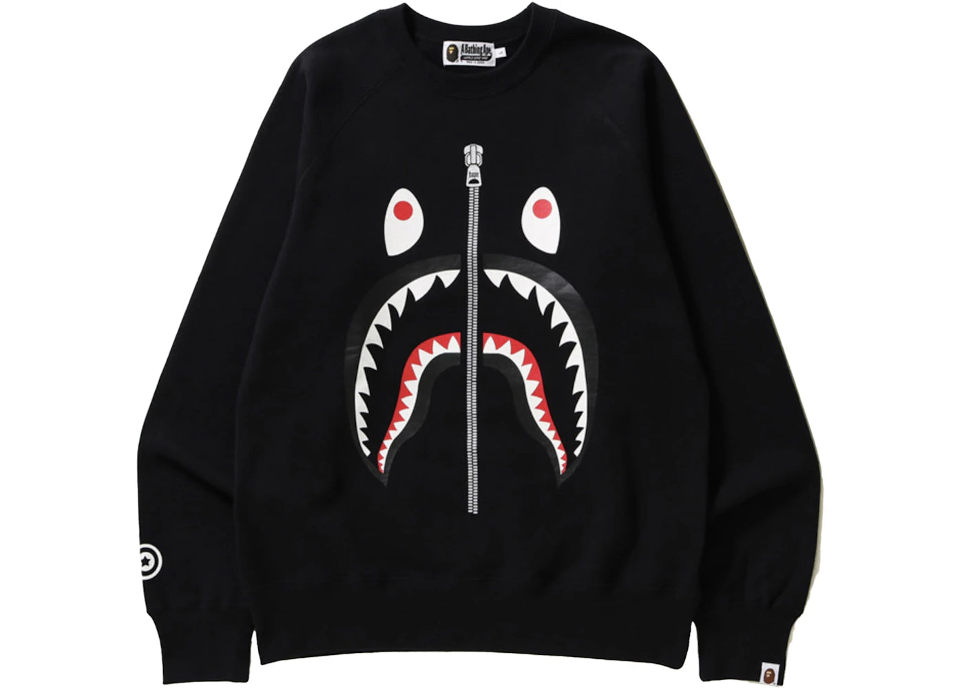 BAPE Shark Crewneck Black