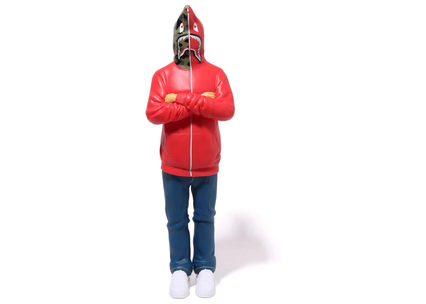 BAPE Shark Figure Red/Camo