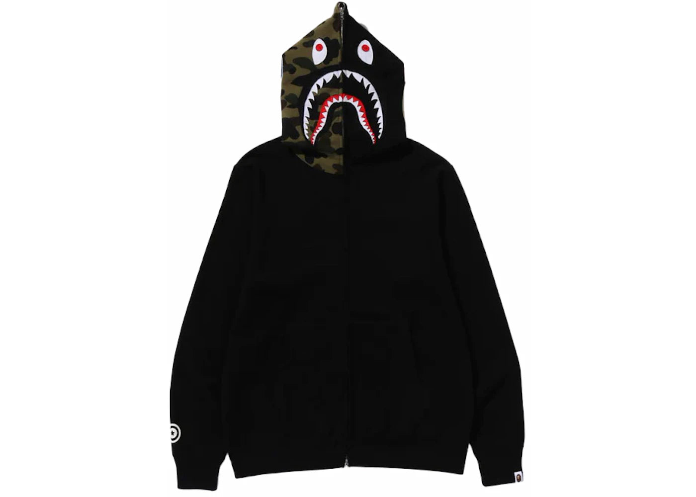 BAPE Shark Full-Zip Hoodie (FW23) Black