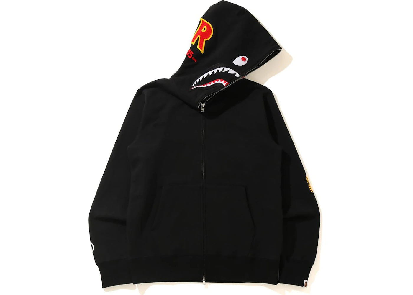 BAPE Shark Full Zip Hoodie (SS21) Black