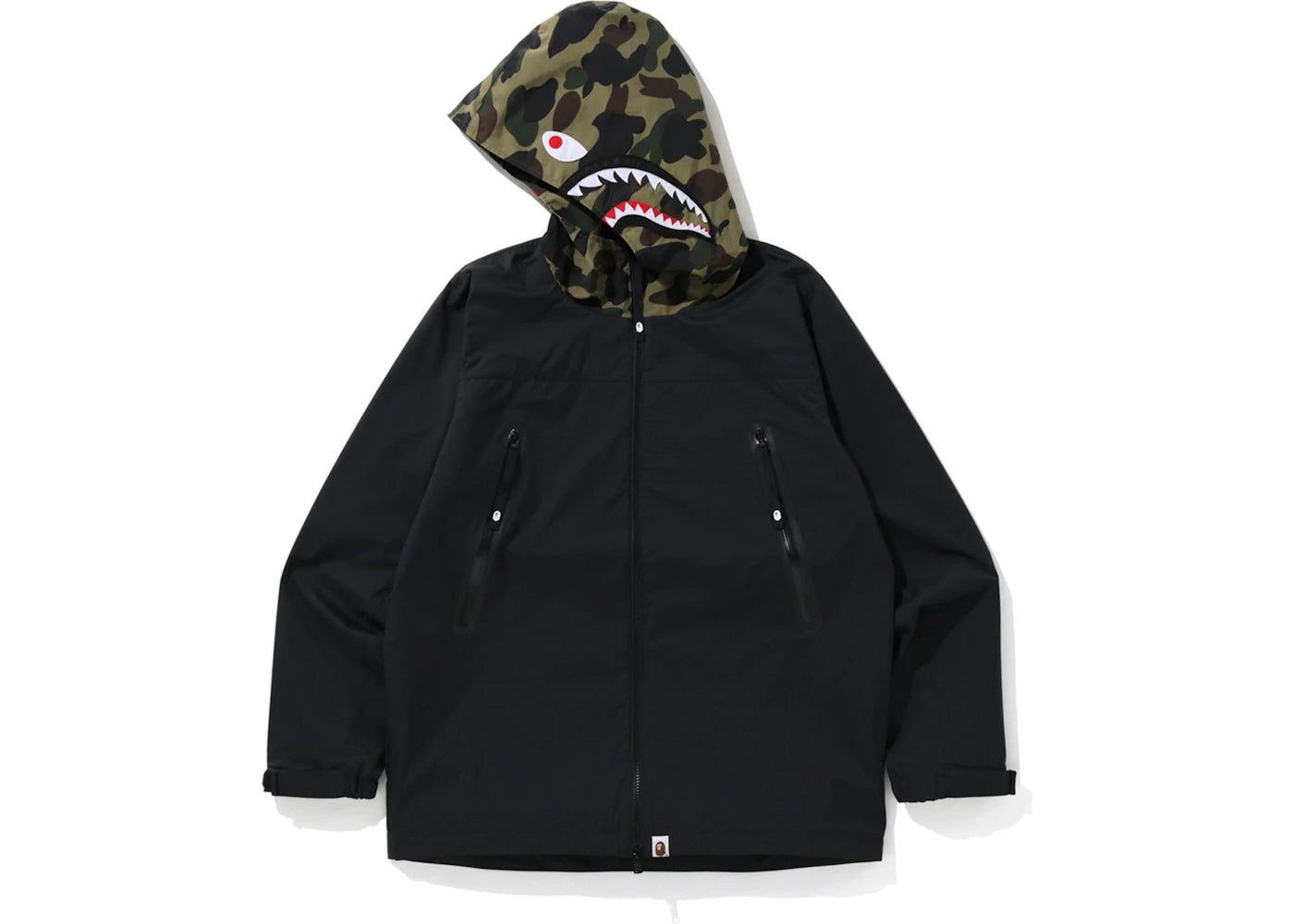 BAPE Shark Hoodie Jacket (FW19) Black