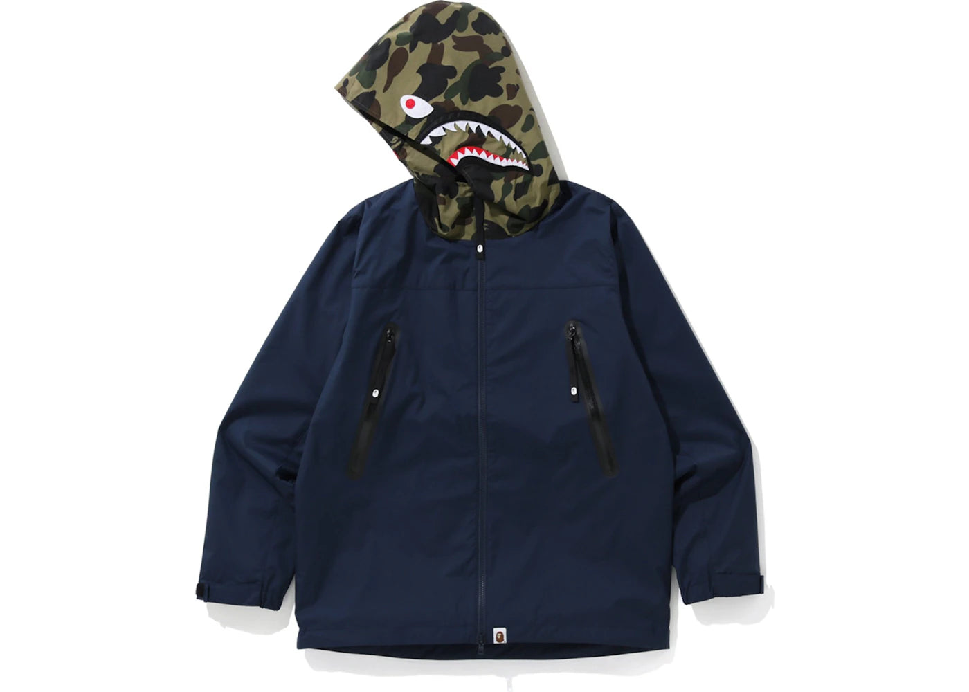 BAPE Shark Hoodie Jacket (FW19) Navy