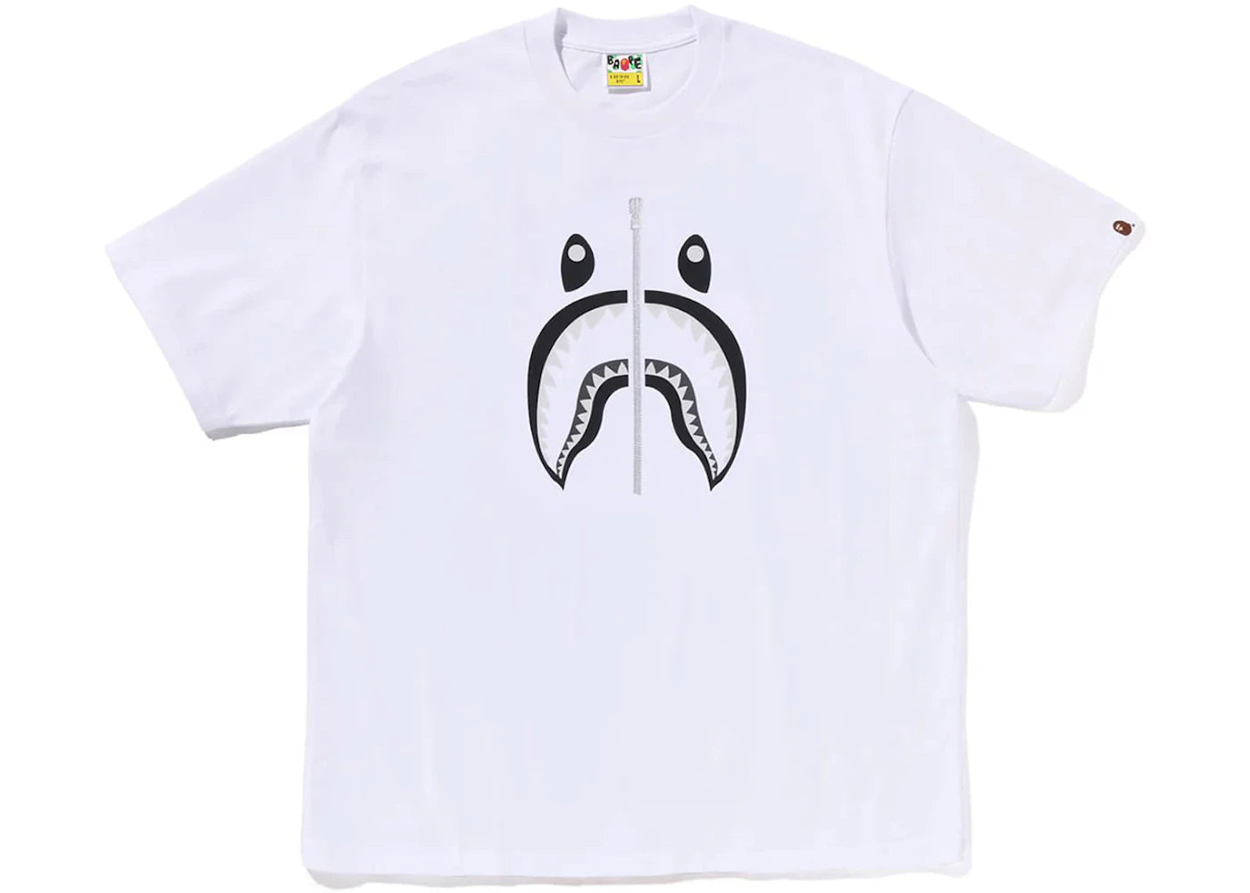 BAPE Shark I Tee White