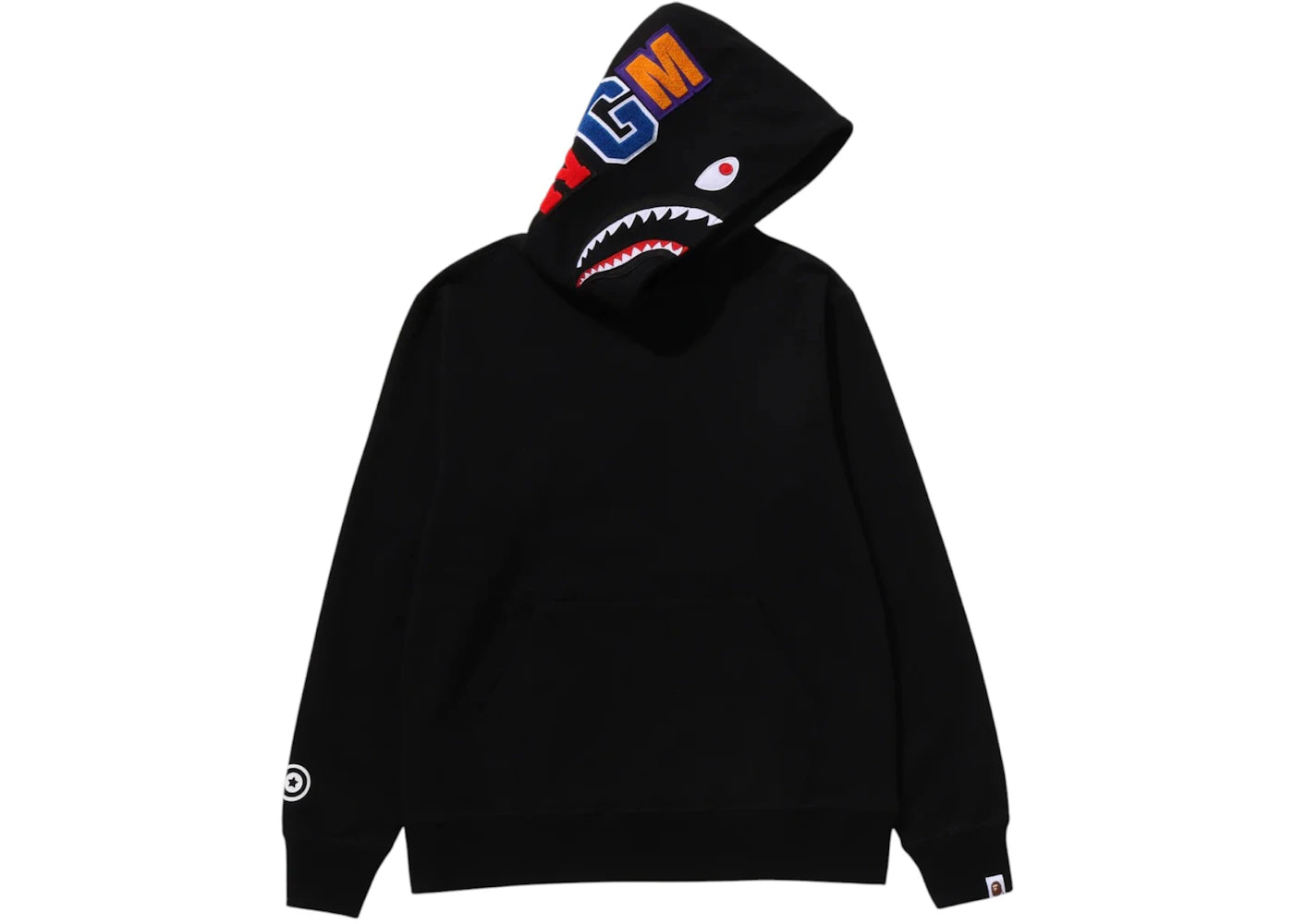BAPE Shark Pullover Hoodie (FW25) Black