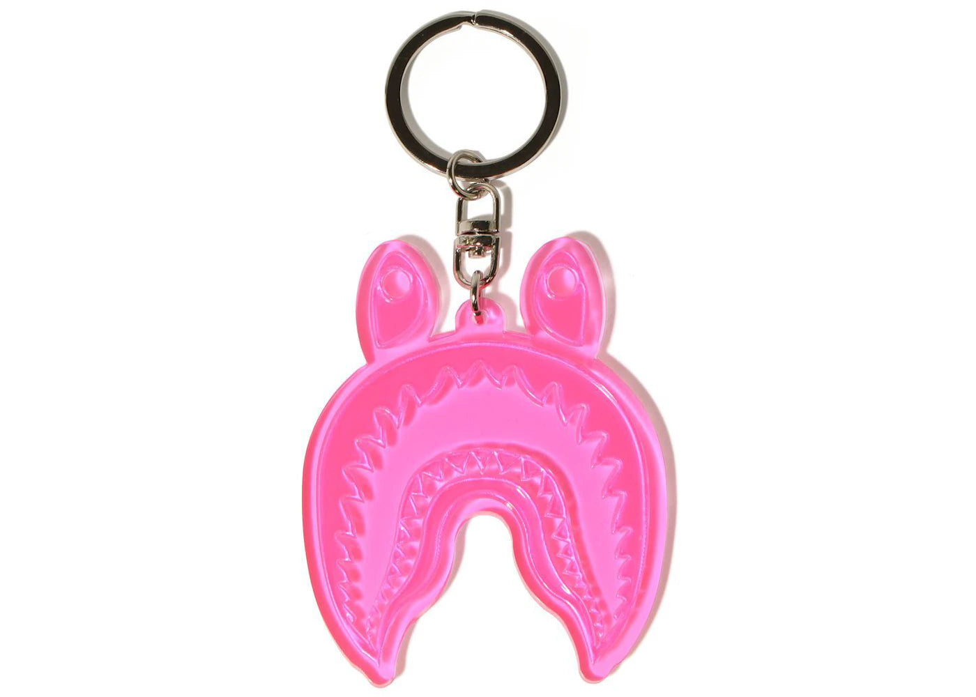 Shark Led Keychain BAPE Shark Reflective Keychain Pink – Side Kicks