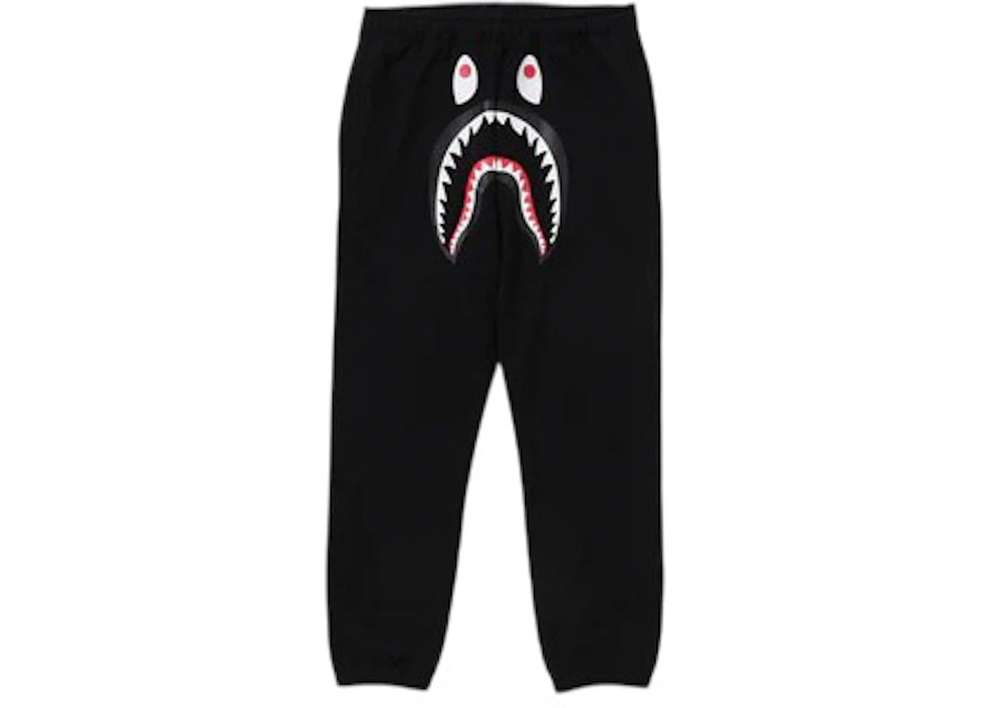 BAPE Shark Regular Fit Sweat Pants Black