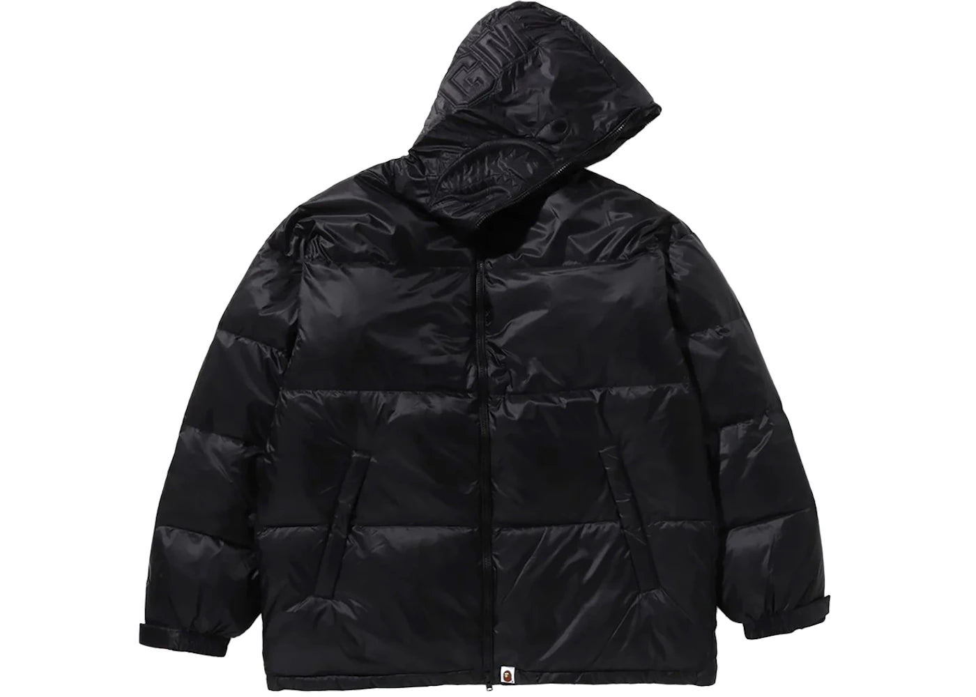 BAPE Shark Relaxed Fit Down Jacket Black