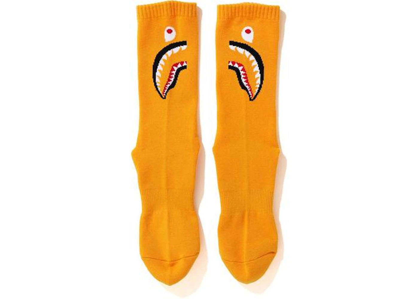 BAPE Shark Socks (FW20) Orange