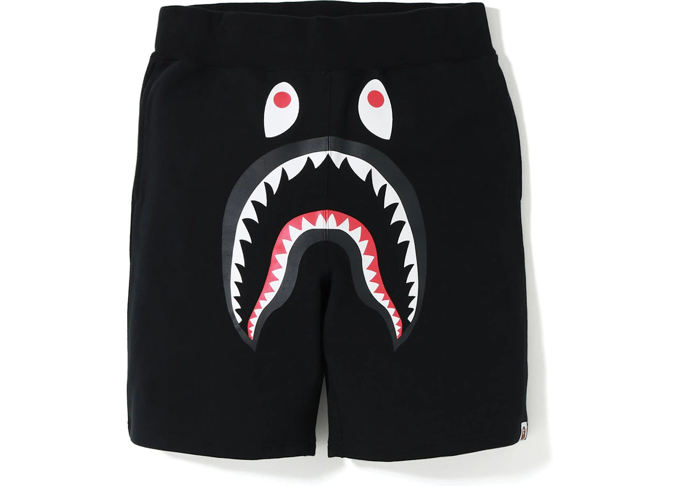 BAPE Shark Sweat Shorts Black/Purple