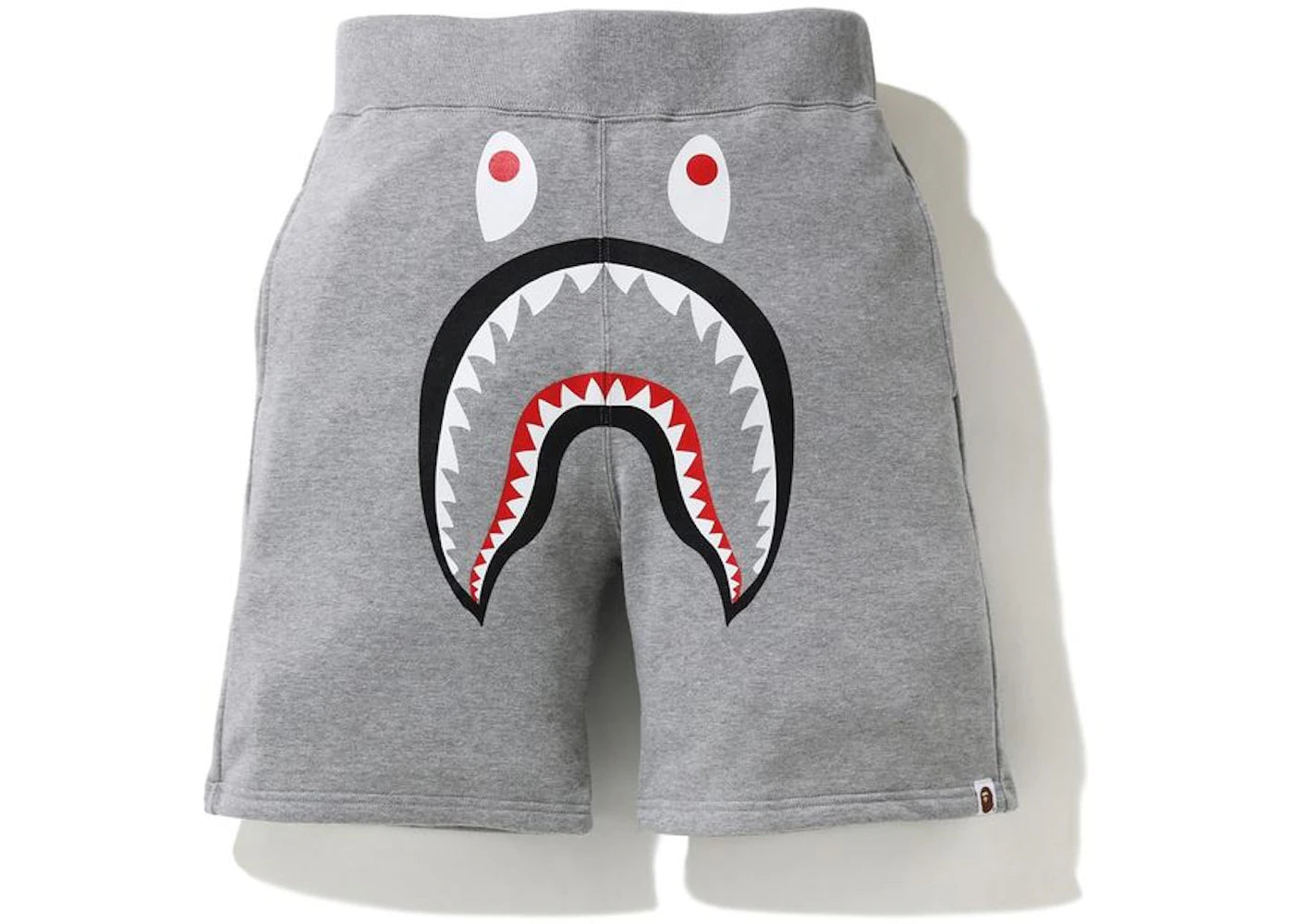 BAPE Shark Sweat Shorts Gray/Black