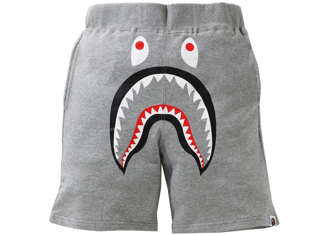 BAPE Shark Sweat Shorts (SS21) Gray