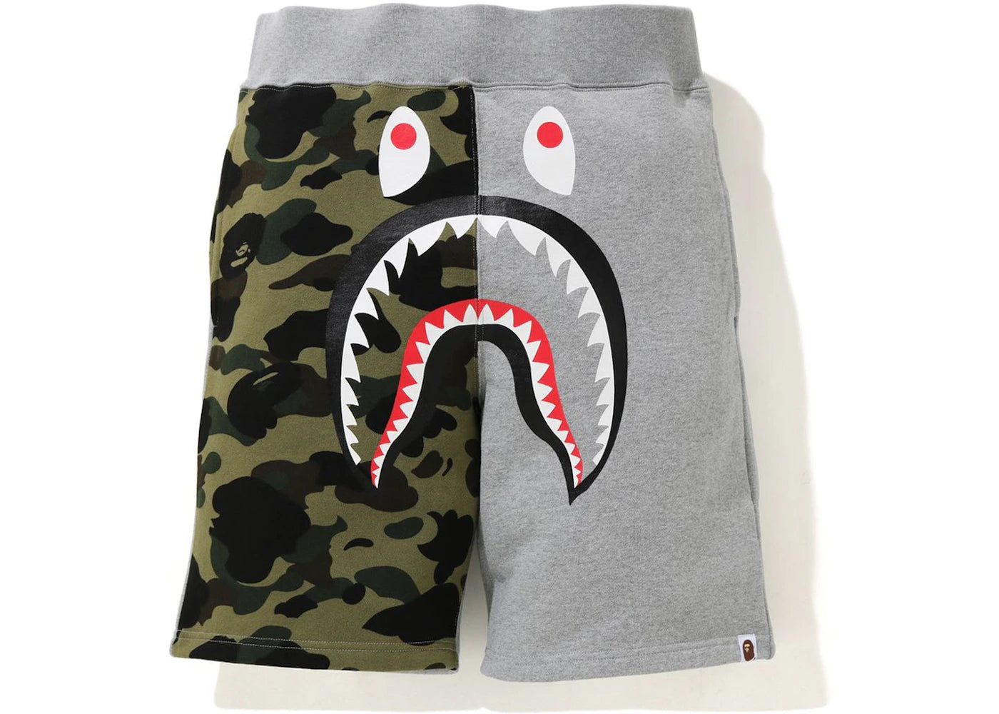 BAPE Shark Sweat Shorts (SS21) Gray