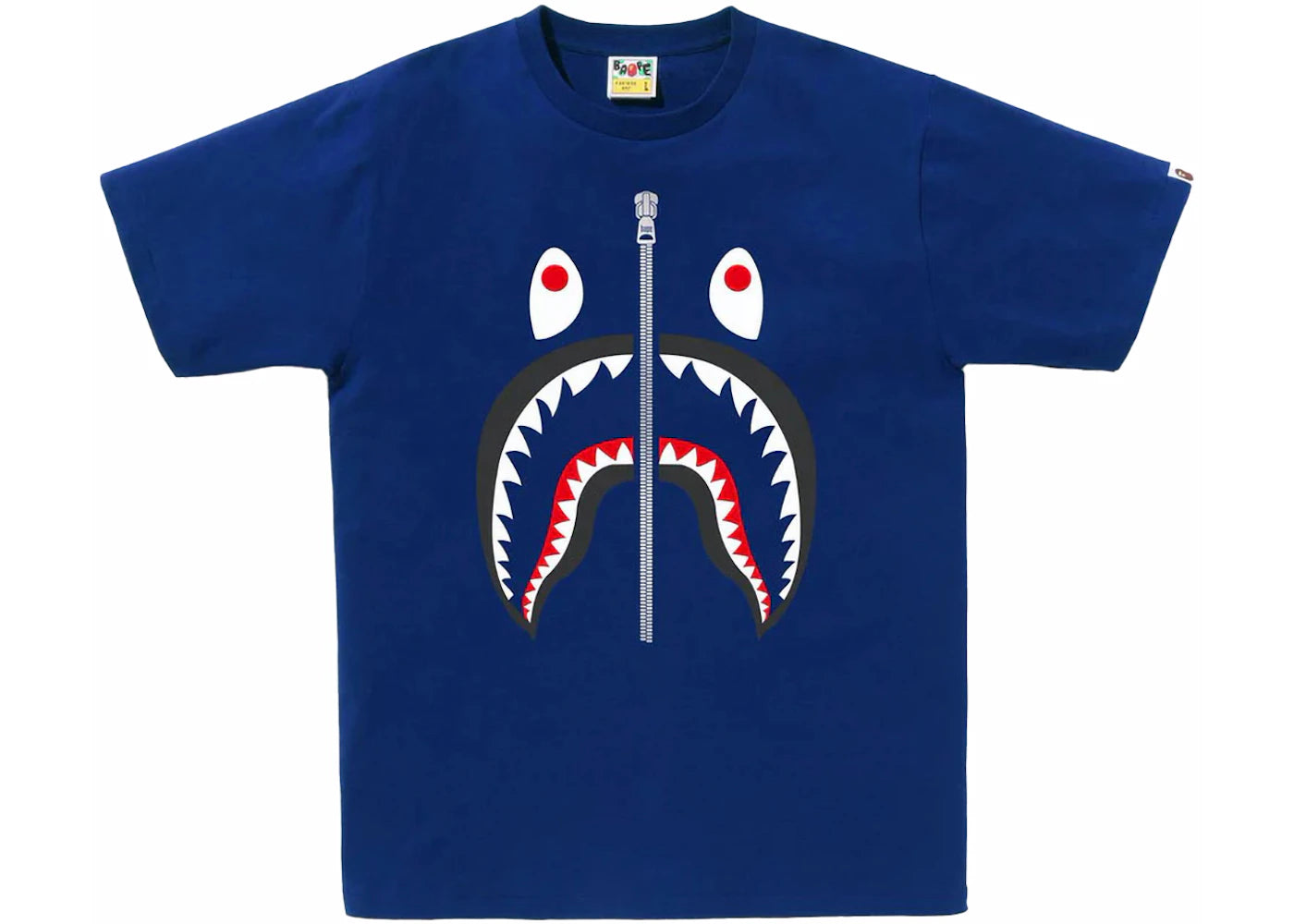 BAPE Shark Tee Dark Blue