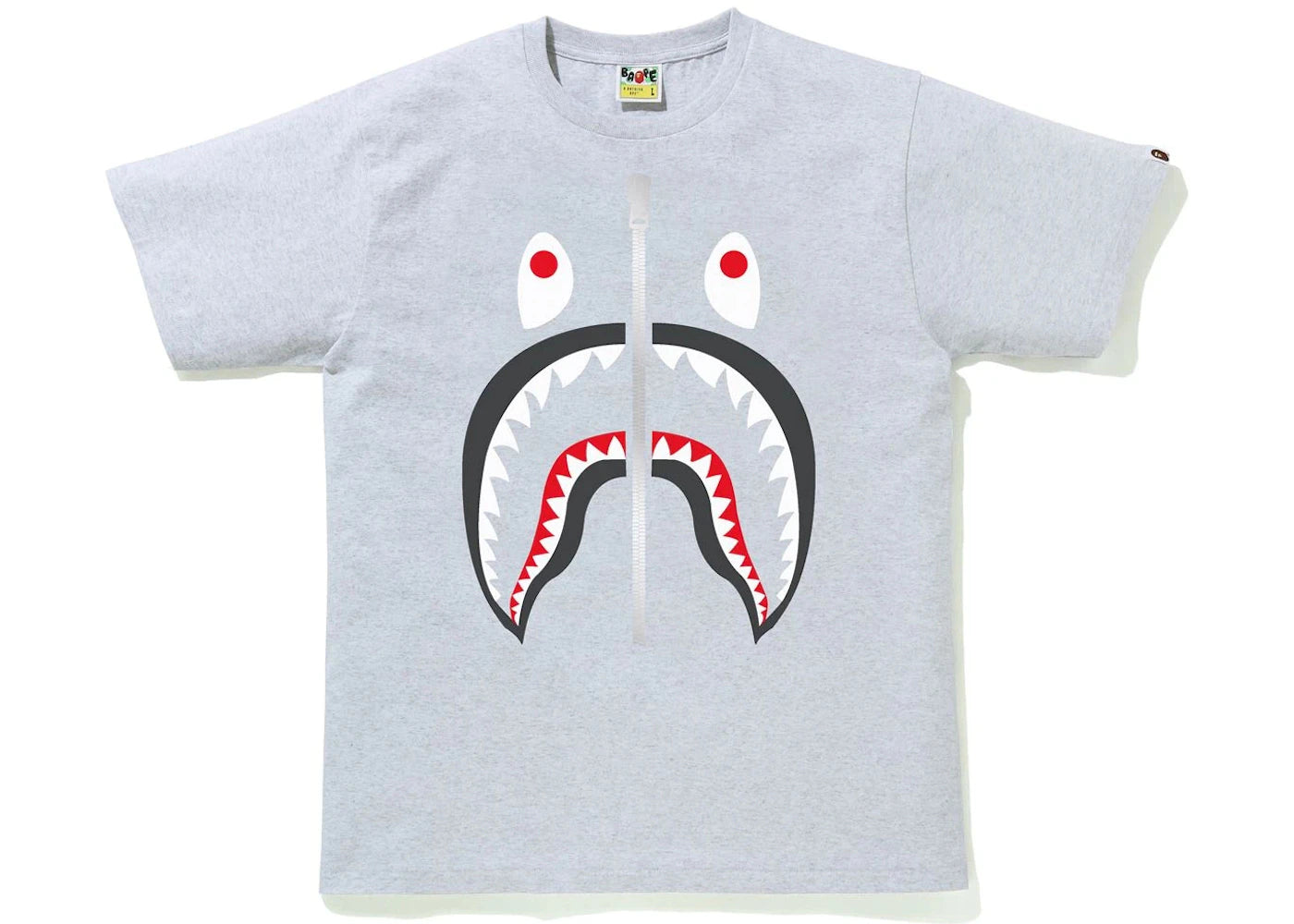 BAPE Shark Tee Grey