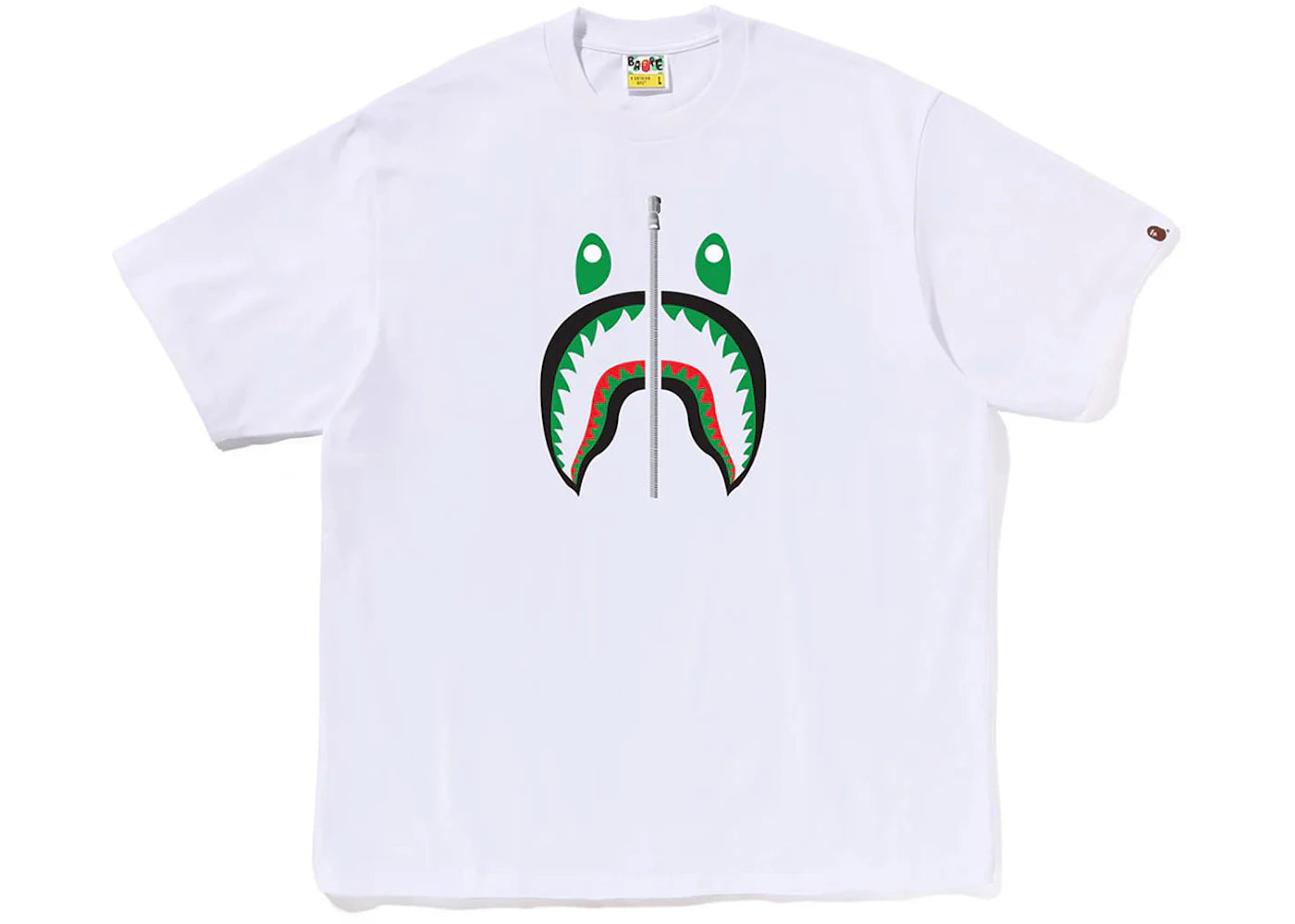 BAPE Shark United Arab Emirates Tee White