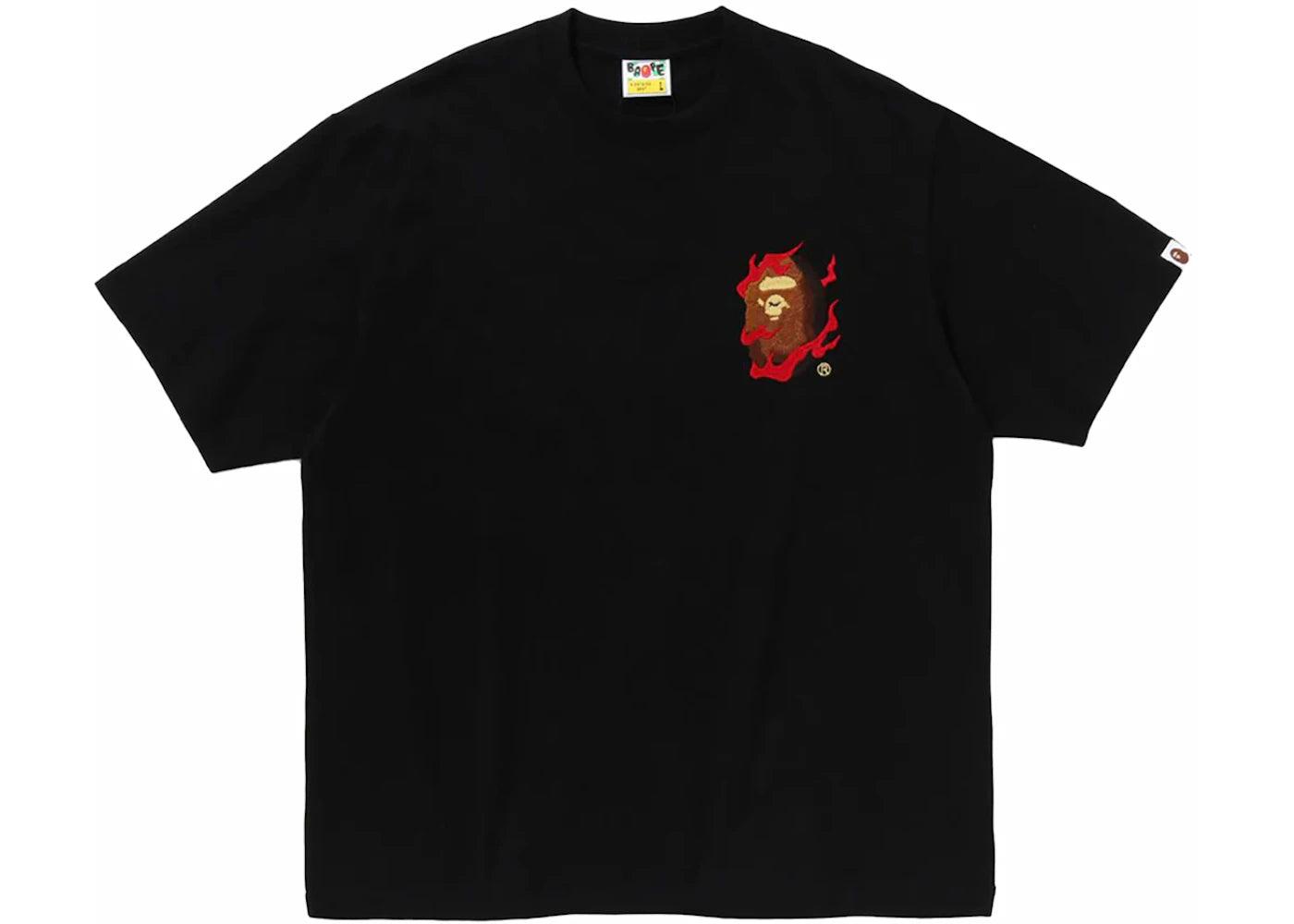 BAPE Souvenir Relaxed Fit Tee Black