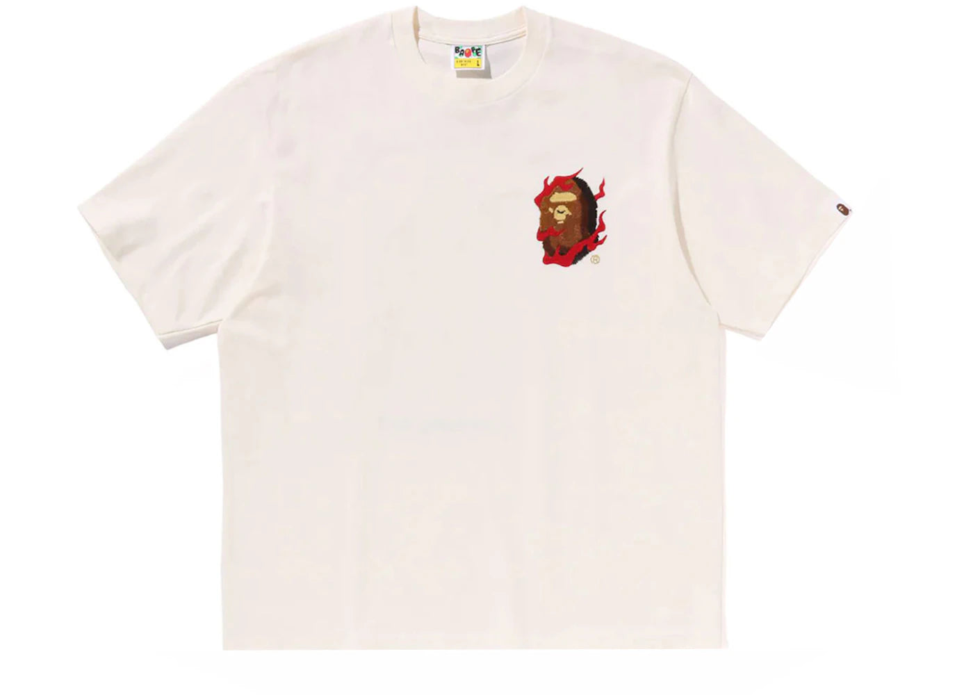 BAPE Souvenir Relaxed Fit Tee Ivory