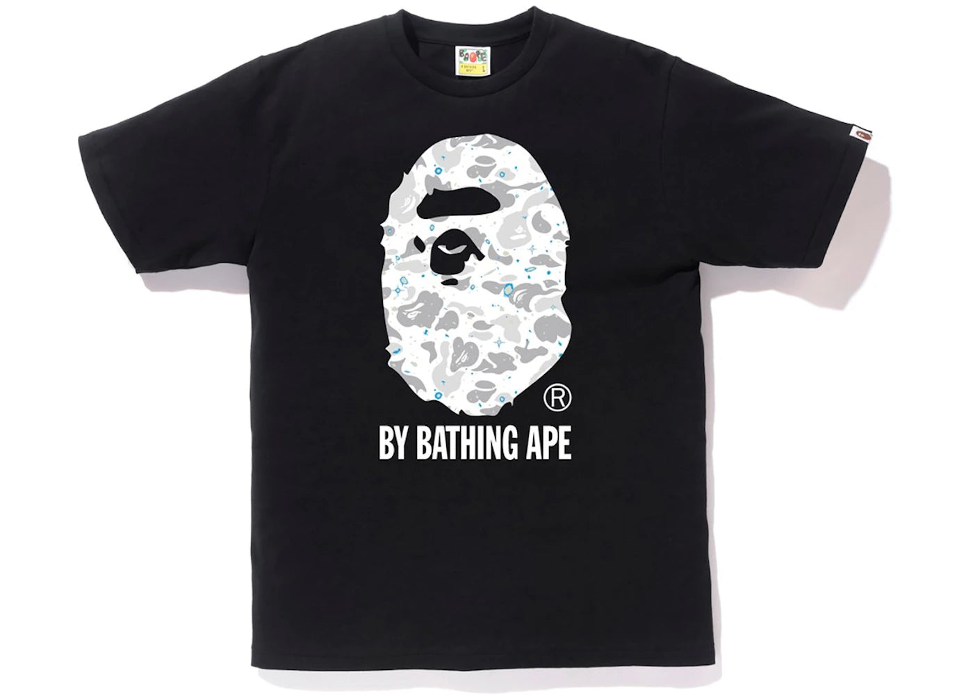 BAPE Space Camo By Bathing Tee (SS19) Black