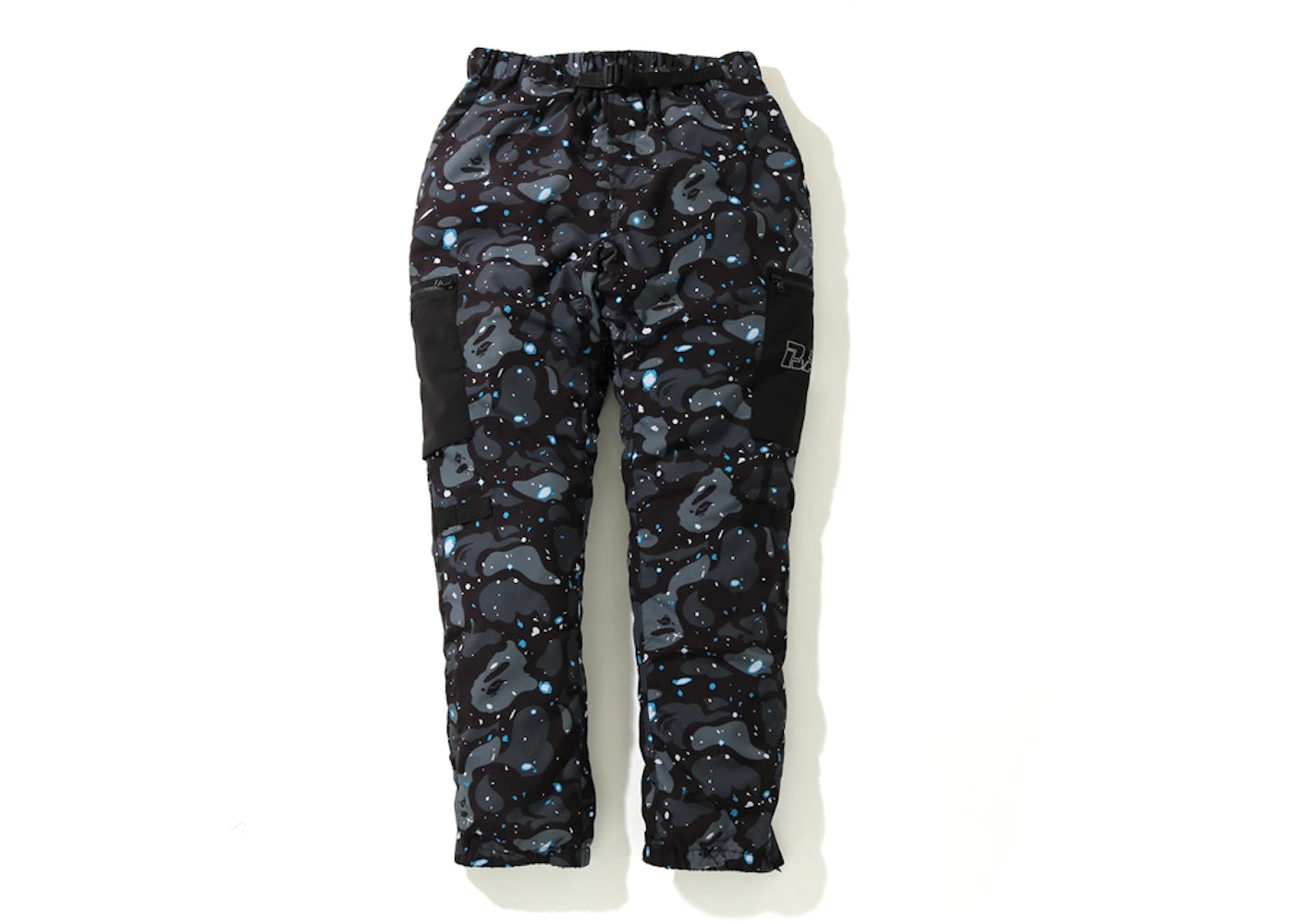 BAPE Space Camo Military Pants Black
