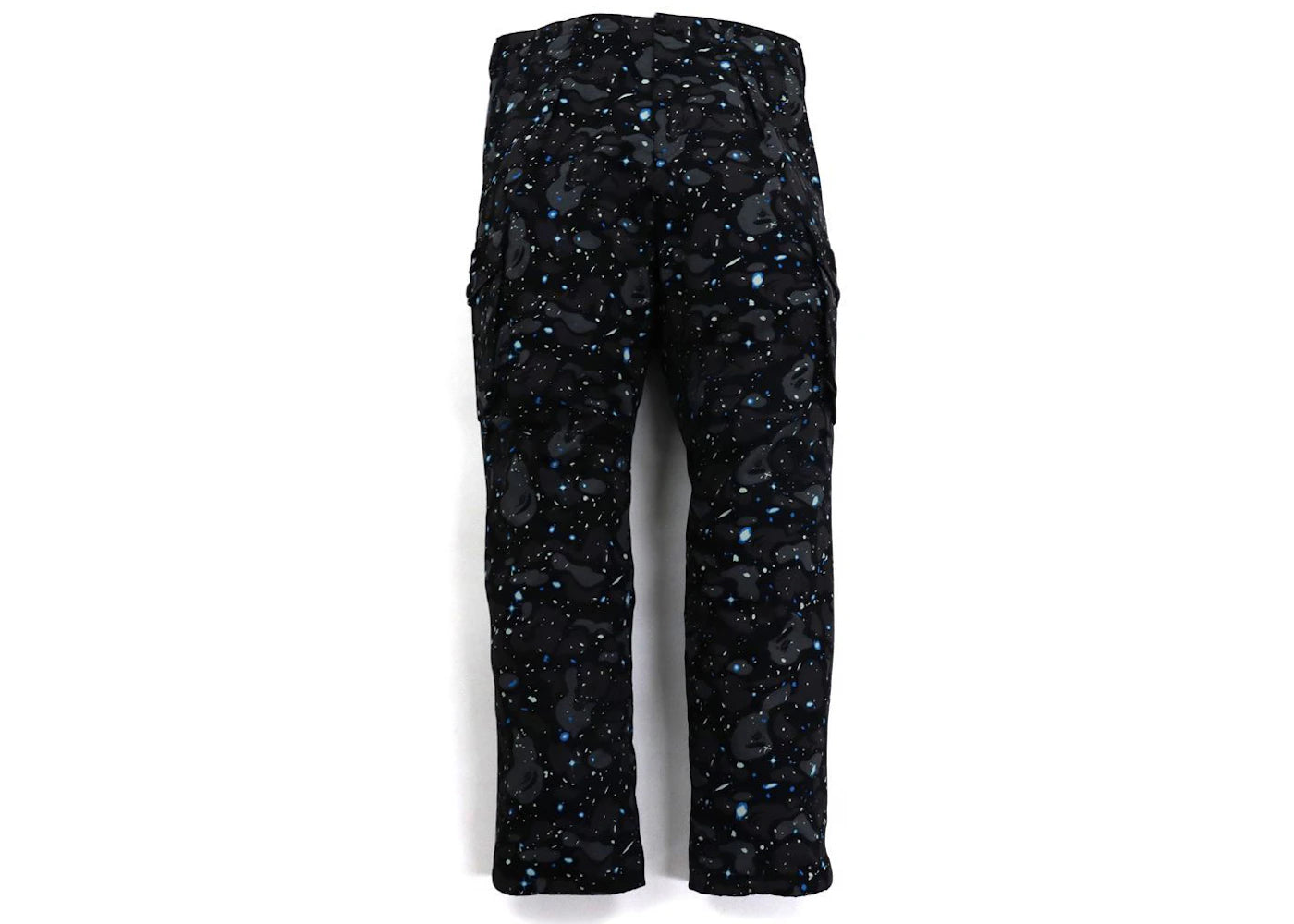 BAPE Space Camo Wide Fit 6 Pocket Pant Black