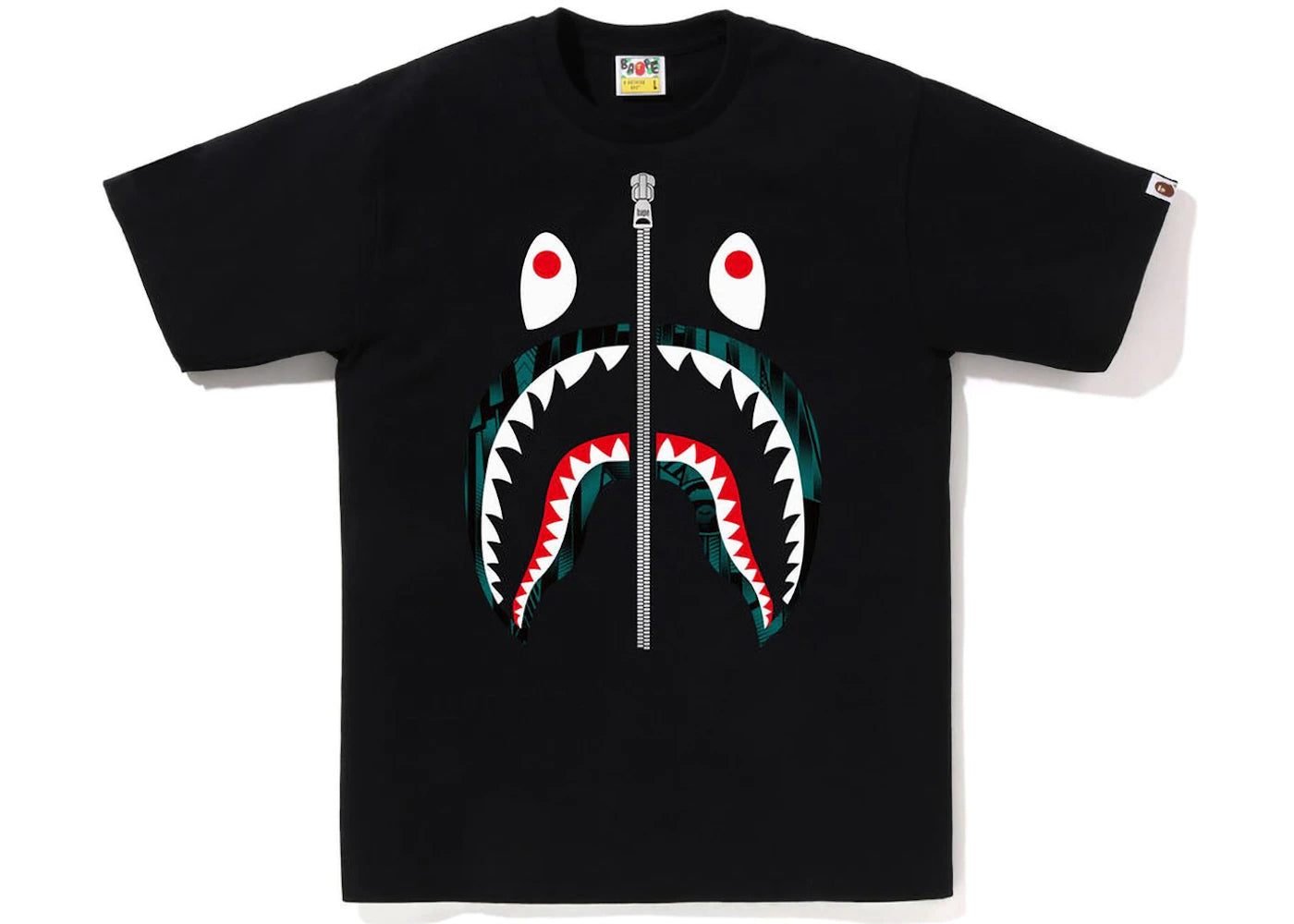 BAPE Speed Racer Big Shark Tee Black Blue