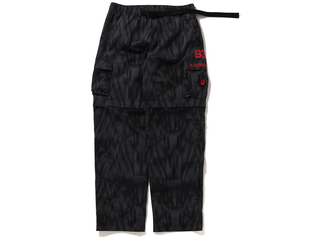 BAPE Speed Racer Detachable Pants Black